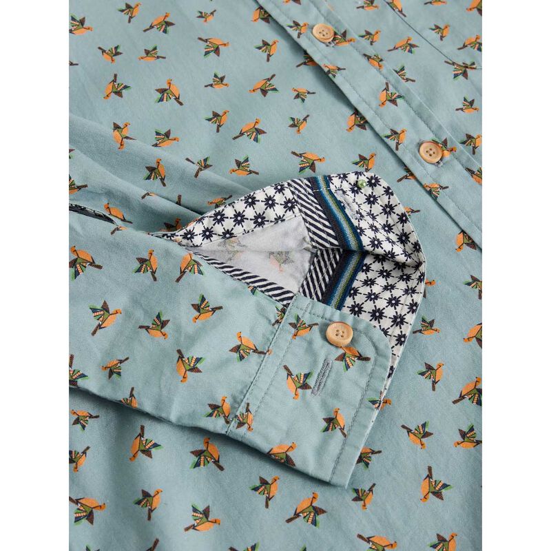 White Stuff Origami Printed Shirt image number 2